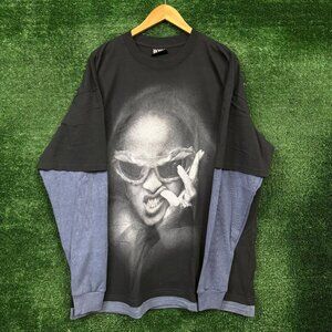 Rihanna R20 2005 Layered Long Sleeve T-Shirt Size Large